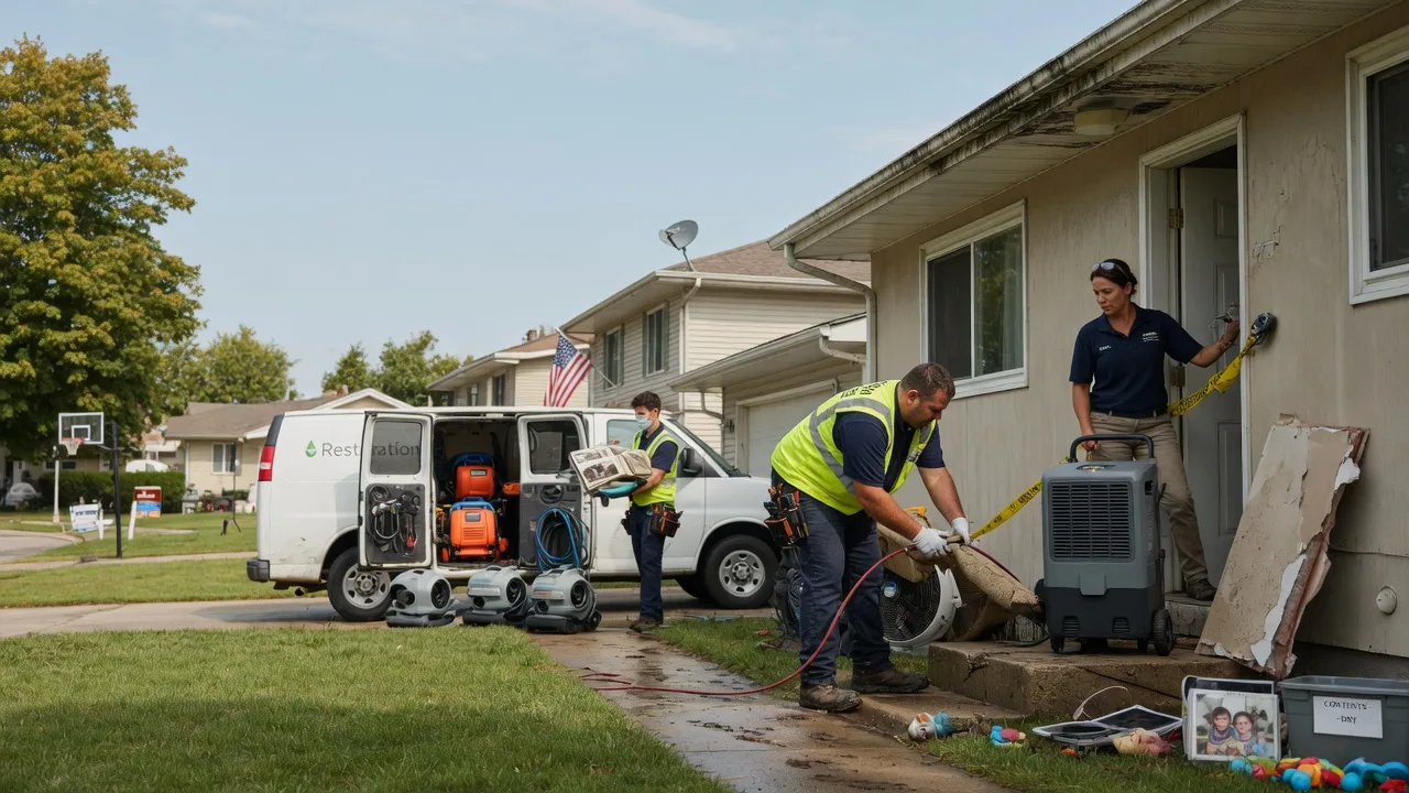 Water Damage Restoration in Grandville, MI near me